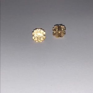 Tory Burch Small T Logo Studs